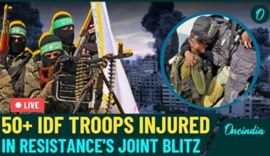 LIVE | Hamas-Hezbollah Join Hands, 50+ Israeli Troops Injured in Lebanon War's Fierce Escalation