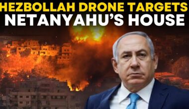 Israel -Hamas War LIVE | Drone Attack Near Netanyahyu's Residence Area | Israel War News Updates