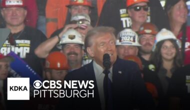 Trump talks immigration, jobs and manufacturing at Pennsylvania rally