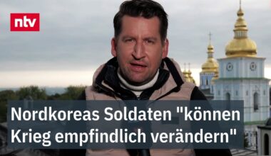 Nordkoreas Soldaten "können Krieg empfindlich verändern" - ntv-Reporter zu Sorgen in Kiew | ntv