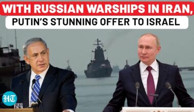 On Cam: Putin’s Stunning Offer To Israel As Russia Warships Arrive In Iran; No Attack On Tehran Now?