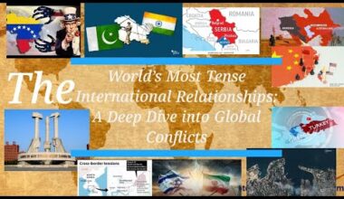 World's Most Tense International Relationships: A Deep Dive into Global Conflicts #globalconflicts