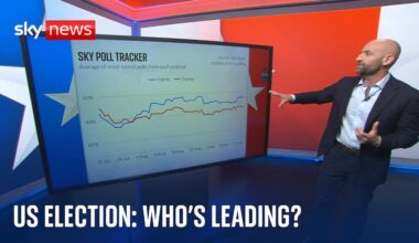 US election: Who's currently leading and what issues matter most to voters?