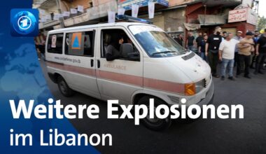 Erneute Vorfälle im Libanon: Walkie-Talkies von Hisbollah-Mitgliedern explodieren