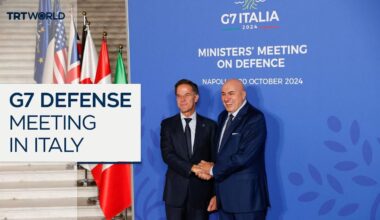 Defense ministers convene in Italy to discuss conflicts