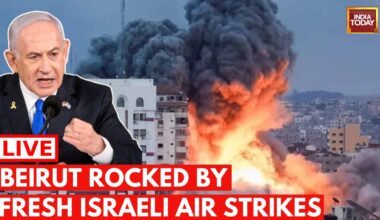 Israel Attack In Beirut Live: Israel Attack Lebanon's Beirut | Israel Vs Iran News Live | Hezbollah