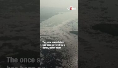 Severe Pollution Crisis in Yamuna River Exposed | Toxic Foam & Deadly Water Levels