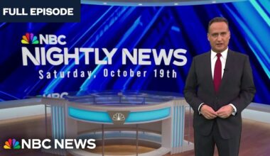 Nightly News Full Broadcast - Oct. 19