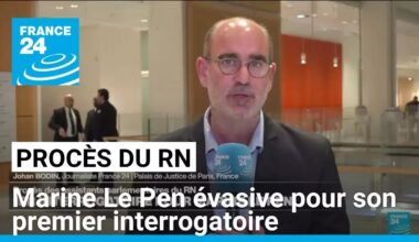 Procès des assistants du RN : Marine Le Pen se montre évasive pour son premier interrogatoire