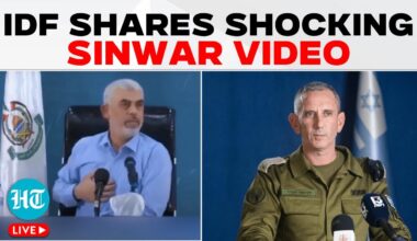 LIVE | Yahya Sinwar New Video After Death | Slain Hamas Chief Seen Moments Before Oct 7 Attacks