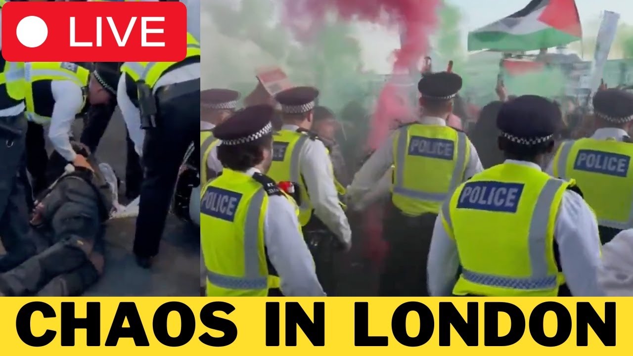 🚨 LIVE: Hamxs Supporters TARGET Innocent Londoners