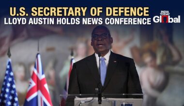 LIVE : U.S. Secretary Of Defence, Lloyd Austin, Holds News Conference