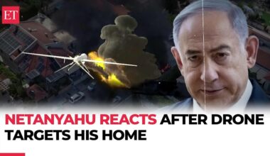 'We’re going to…,' Israeli PM Benjamin Netanyahu reacts after drone targets his home