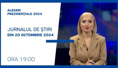 Jurnalul orei 19:00, 20.10.2024 /// Alegerile sunt la Jurnal TV