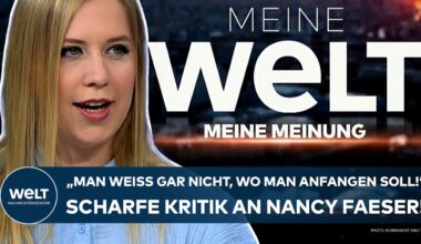 BEATRICE ACHTERBERG: "Man weiß gar nicht, wo man anfangen soll!" Volle Breitseite gegen Nancy Faeser