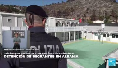 Informe desde Tirana: así son los nuevos centros de detención de migrantes construidos por Italia