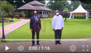 President Museveni hosts Somali leader to discuss conflict resolution