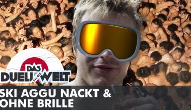 Ski Aggu nackt & ohne Brille | Für Joko beim Naked Men Festival in Japan