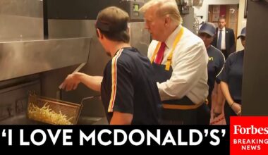 BREAKING NEWS: Trump Works The Fries At Pennsylvania McDonald's—And Accuses Kamala Harris Of Lying