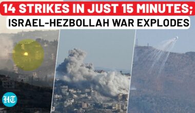 Israel-Hezbollah War Explodes: 14 Strikes In 15 Minutes After Netanyahu Home Attack | Lebanon War