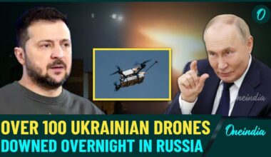 Ukraine's Unexpected Russia Hit: 100+ Drone Blitz Rain Over Russia | Shocking Video Out