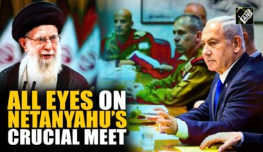 Amid speculations of Israel’s plan to attack Iran, PM Netanyahu to chair meet at military HQ