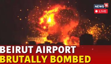 Israel Vs Hezbollah LIVE | Israel Bombs Beirut International Airport | Israel Attacks Beirut | N18G