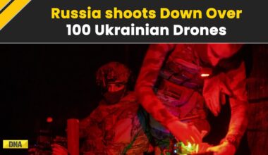 Russia Shoots Down Over 100 Ukrainian Drones As Missile Strike On Ukraine Injures 17