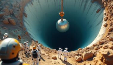 Scientists Drill a Hole to The Earth's Center and Drop Nukes to Restart its Rotation