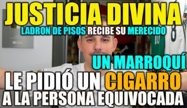 JUSTICIA DIVINA : MARROQUÍ PIDE UN CIGARRO A LA PERSONA EQUIVOCADA