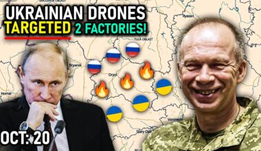 20 Oct: Ukrainian Drones Targeted 2 Major Explosives Factories in Russia | Update from Ukraine