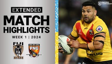 Pacific Championships 2024 | Fiji Bati v PNG Kumuls | Extended Highlights