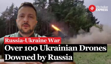 Russia Ukraine War: Russian Air Defences Shoot Down Over 100 Ukrainian Drones Amid Ongoing Conflict