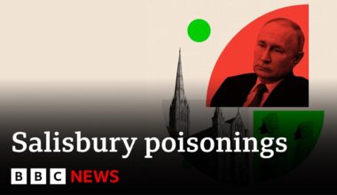 Russia's ambassador to UK appears to appears to laugh and dismiss Novichok inquiry | BBC News