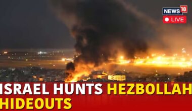 Israel Vs Hezbollah LIVE | Israel Hits Hezbollah-Linked Finance Group In Beirut | Israel War | N18G