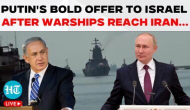 Iran-Israel War LIVE | Putin's Stunning Offer To Netanyahu After Russian Warships Reach Iran