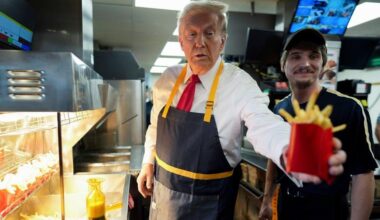 McDonald's tillot Trump-stunt, men støtter ingen av kandidatene