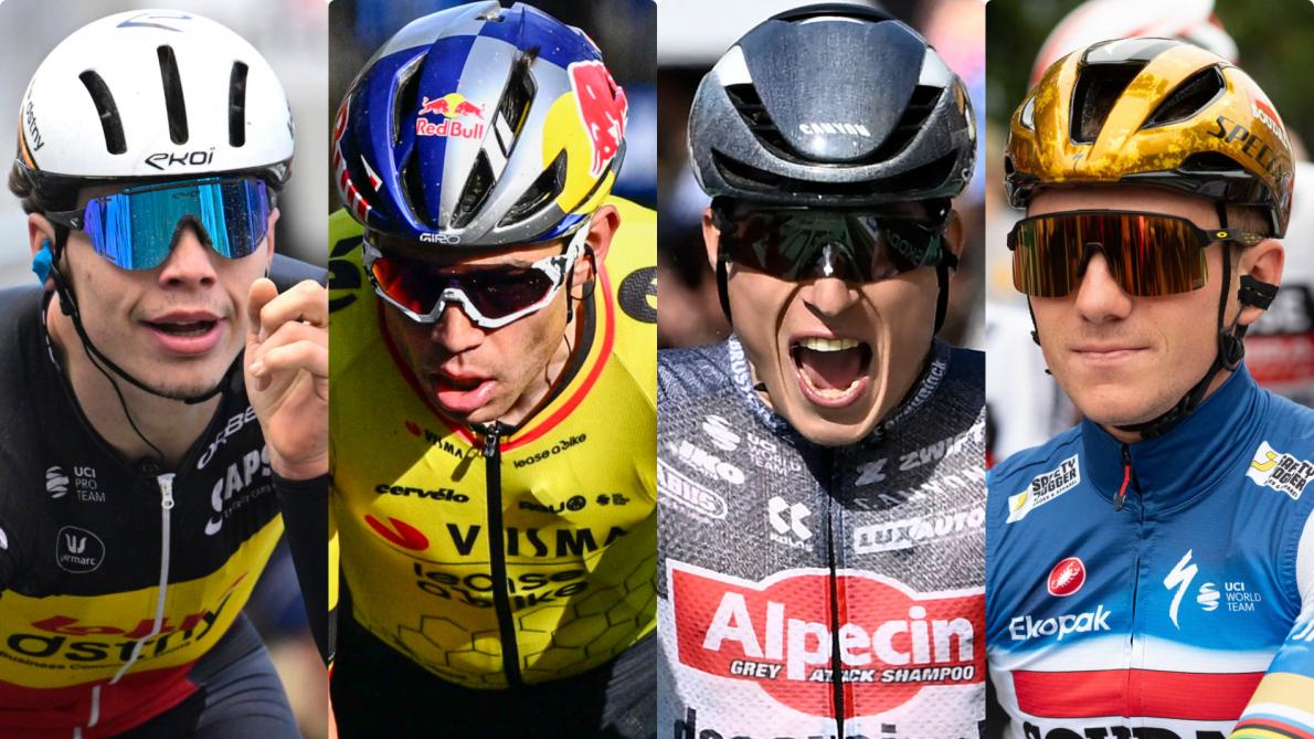 Grâce à Evenepoel, van Aert, De Lie ou Philipsen, la Belgique est au sommet du cyclisme mondial pour la quatrième année consécutive