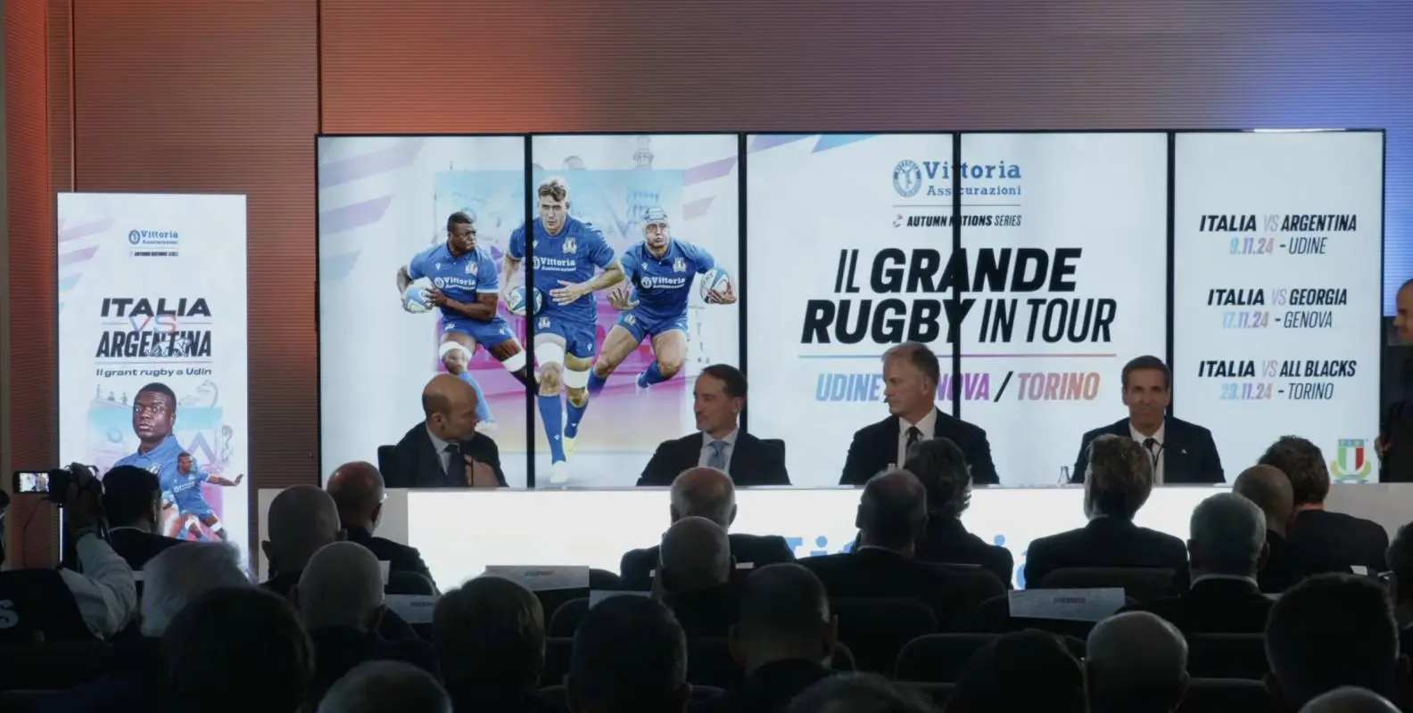 Italia sfida Argentina, Georgia e All Blacks, in diretta su Sky, NOW e TV8