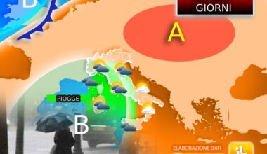 Meteo Italia, pronte altre due Perturbazioni nei Prossimi Giorni, la seconda sarà intensa