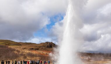 Iceland’s Haukadalur Geothermal Park Geysers Reawaken