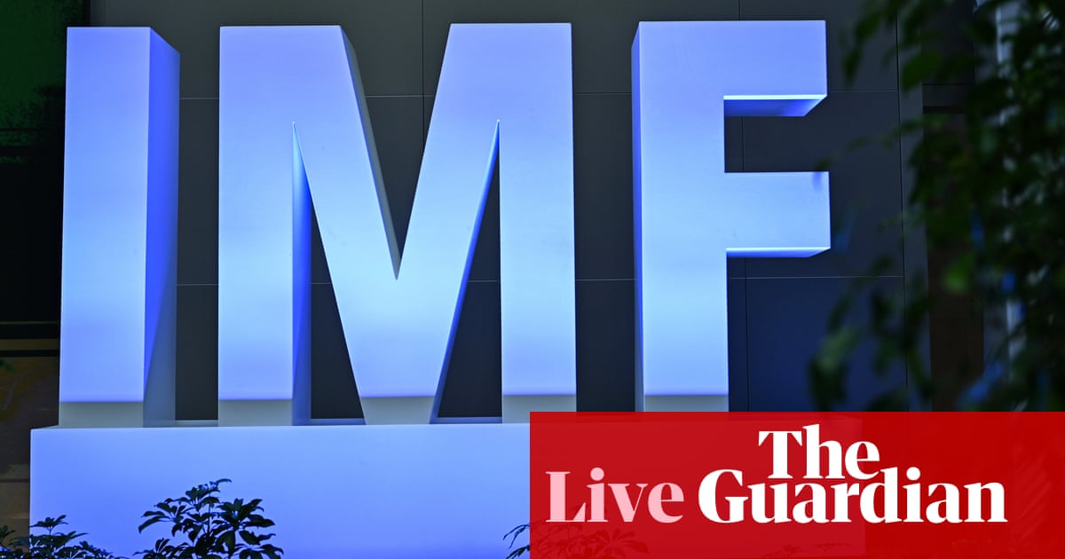 UK inflation falling faster than expected, says Bank of England’s Bailey; Reeves to announce debt rule changes at IMF – business live | Business