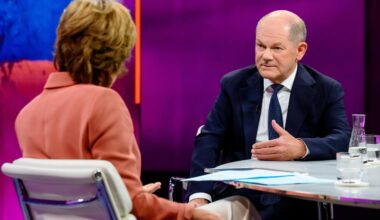 Olaf Scholz bei Maybritt Illner: Mehrfach sagt er freundlich Nein