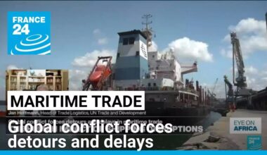 Global conflict forces detours and delays in Africa's maritime trade • FRANCE 24 English