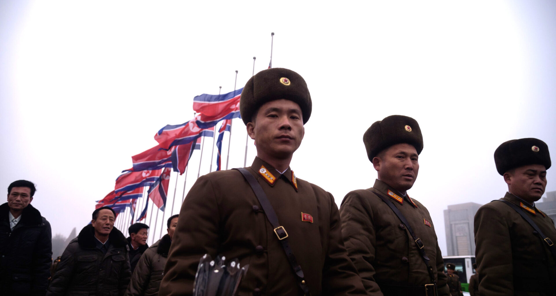 North Korean soldiers