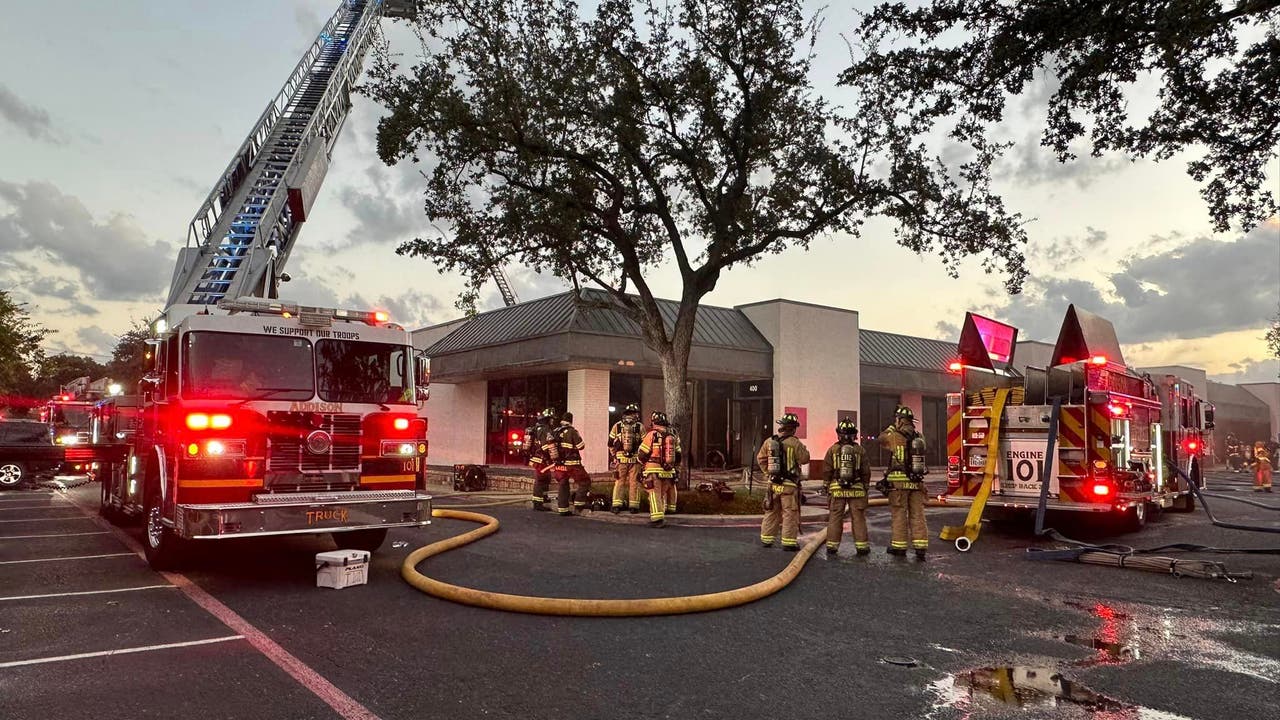 Fire damages Addison laundry business