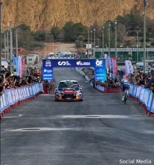 🎥 Van der Poel publiekstrekker in Spanje: Nederlander klopt in spectaculair duel rally-auto