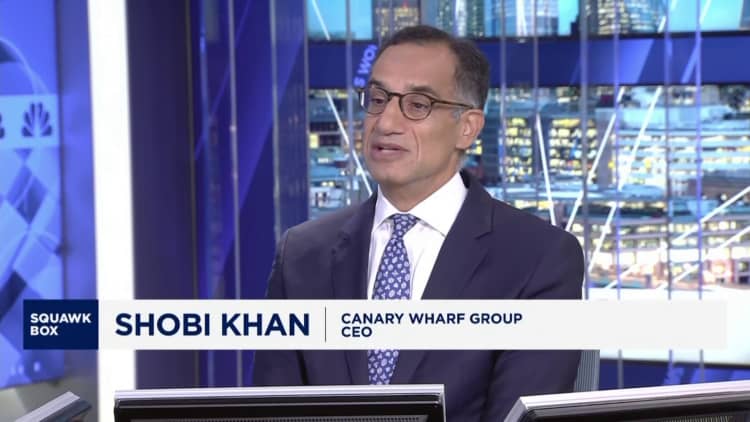 Opportunity for the U.K. to take the bull by the horns: Canary Wharf Group CEO