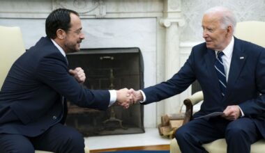 Biden, Cyprus president discuss Gaza, Cyprus solution in White House meeting