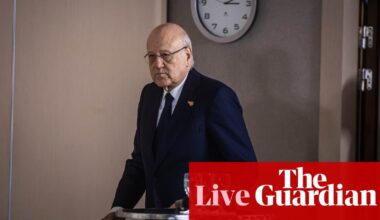 Middle east crisis live: Lebanese PM expresses hope for ceasefire deal | Middle East and north Africa